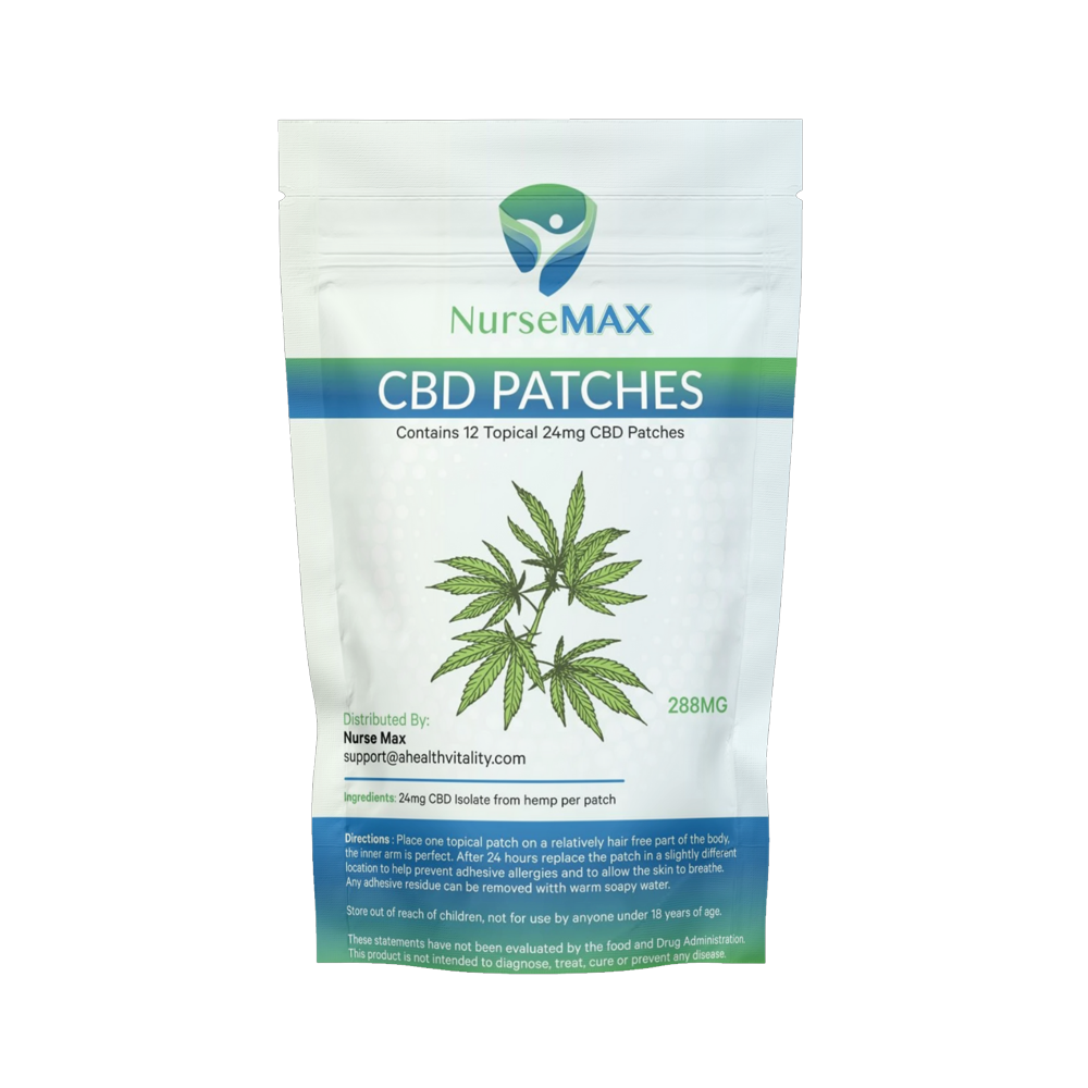 Pain Relief (CBD) 24mg Extra Strength Patches 12 pack