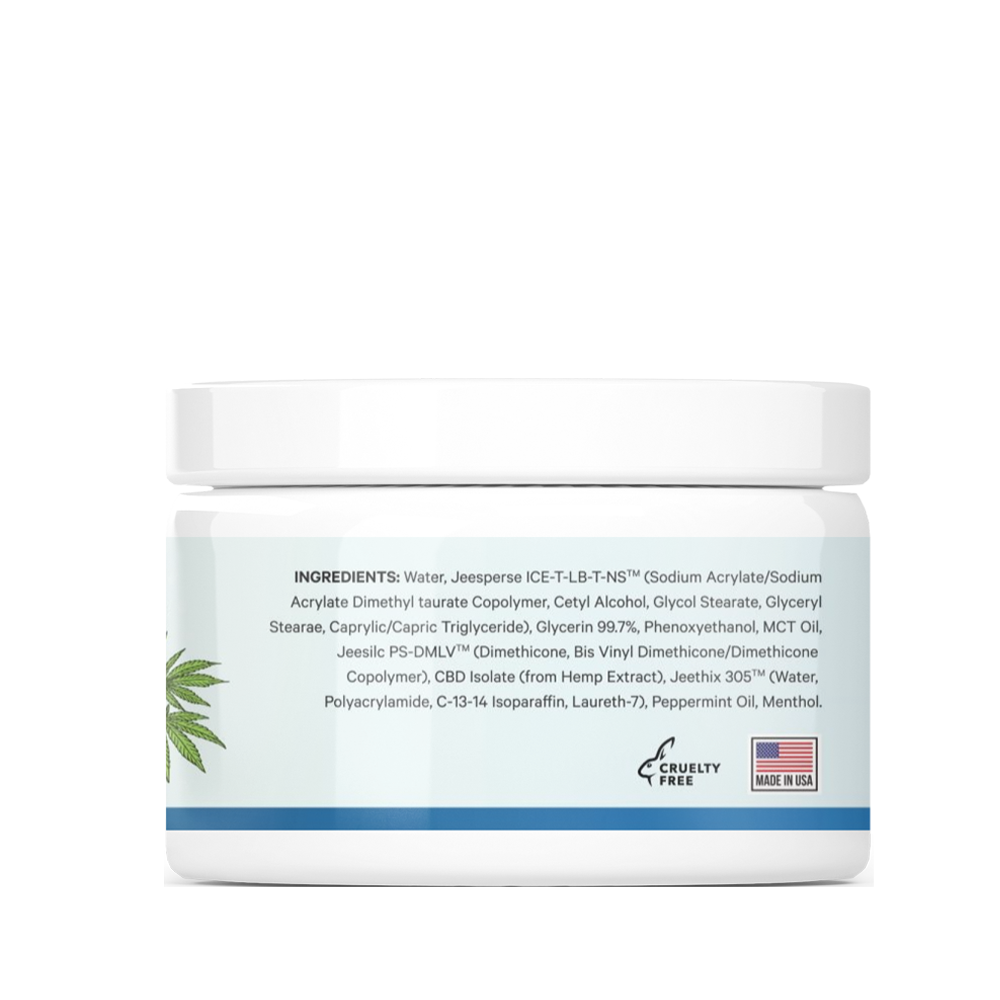 Pain Relief Cream Jar