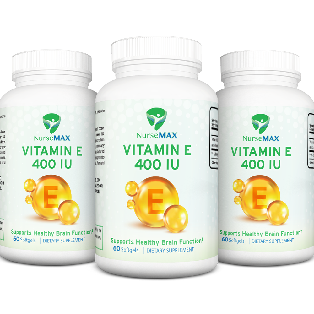 Vitamin E 400IU Softgel, 1 serv. size