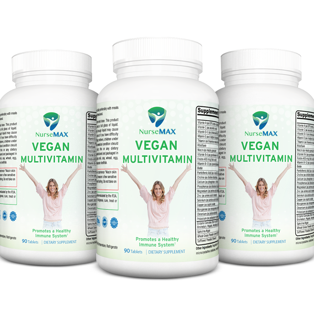 Vegan Multivitamin, 3 serv. sz