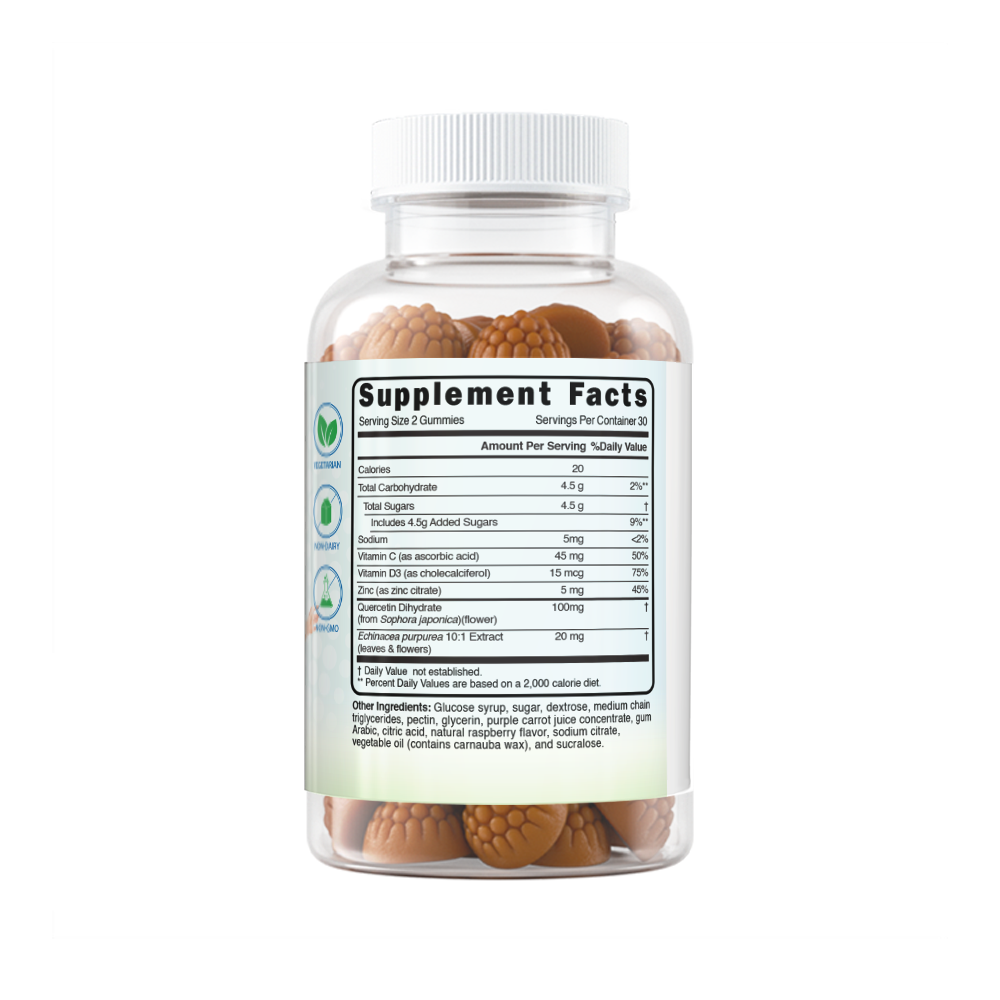 Immune Support with Quercetin Gummies
